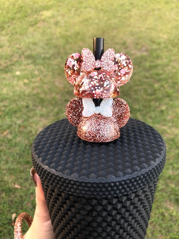 rose gold minnie mouse plush