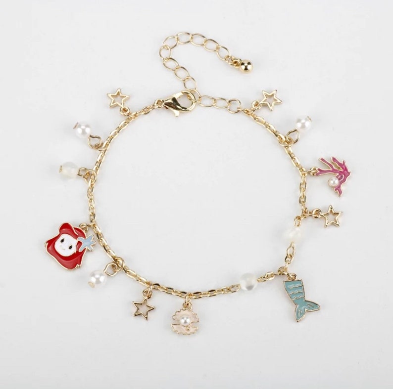 Disney Charm Bracelet Etsy