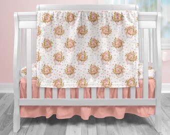 cupcake crib bedding