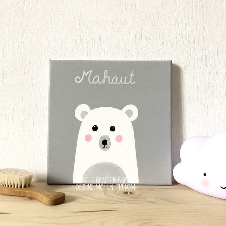 Tableau Prénom Ours