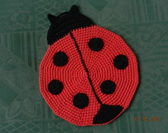 Crocheted potholder