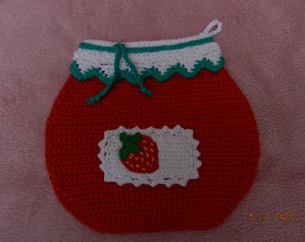 Crochet pot holder