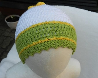 Baby Crochet hat gr: 40-42