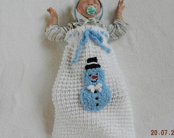 Baby Schlafsack gestrickt