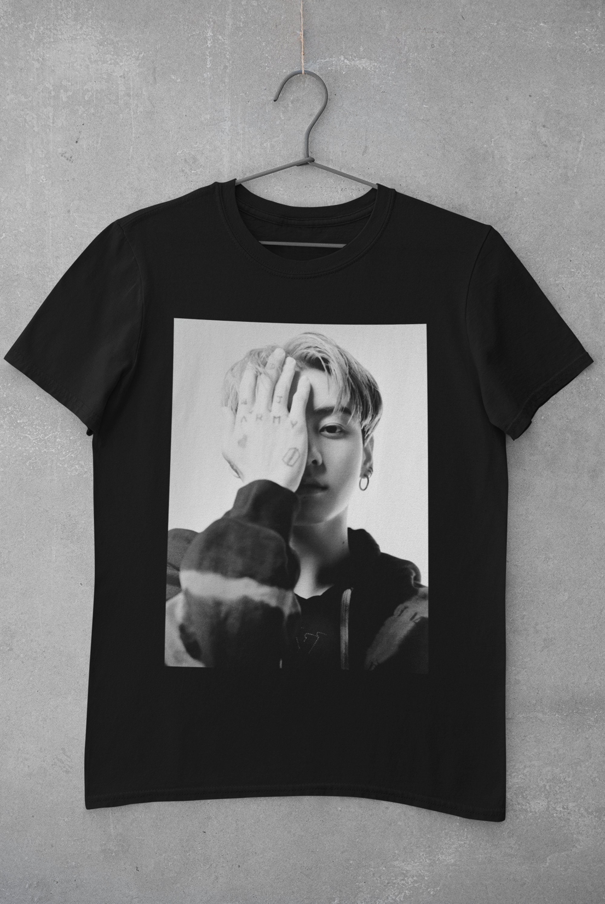 Discover Jungkook Covering Eyes Shirt, Jungkook T-shirt