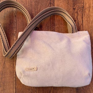 Wertige schultertasche, Umhängetasche aus robustem breitcord, cordtasche, Beuteltasche, Reißverschluß, versandfertig