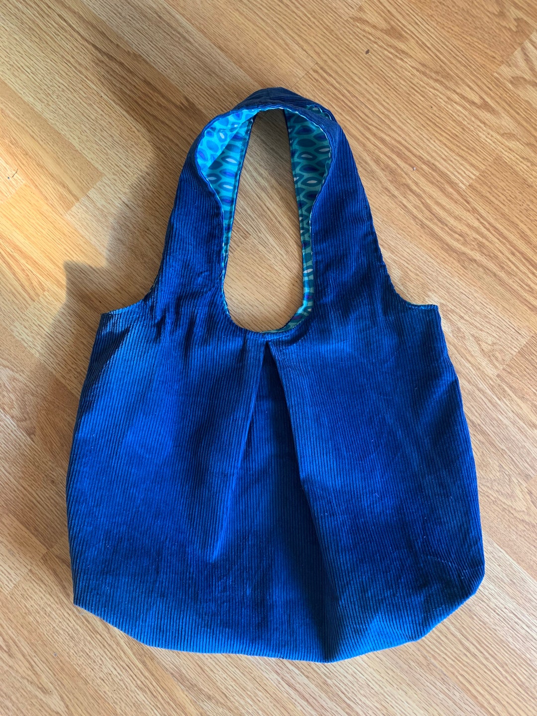 ショルダーバッグ・ポシェット CORDUROY REVERSIBLE BAG NAVY Reversible Bag Corduroy Bag Wide Cord Pouch Bag Tote Bag