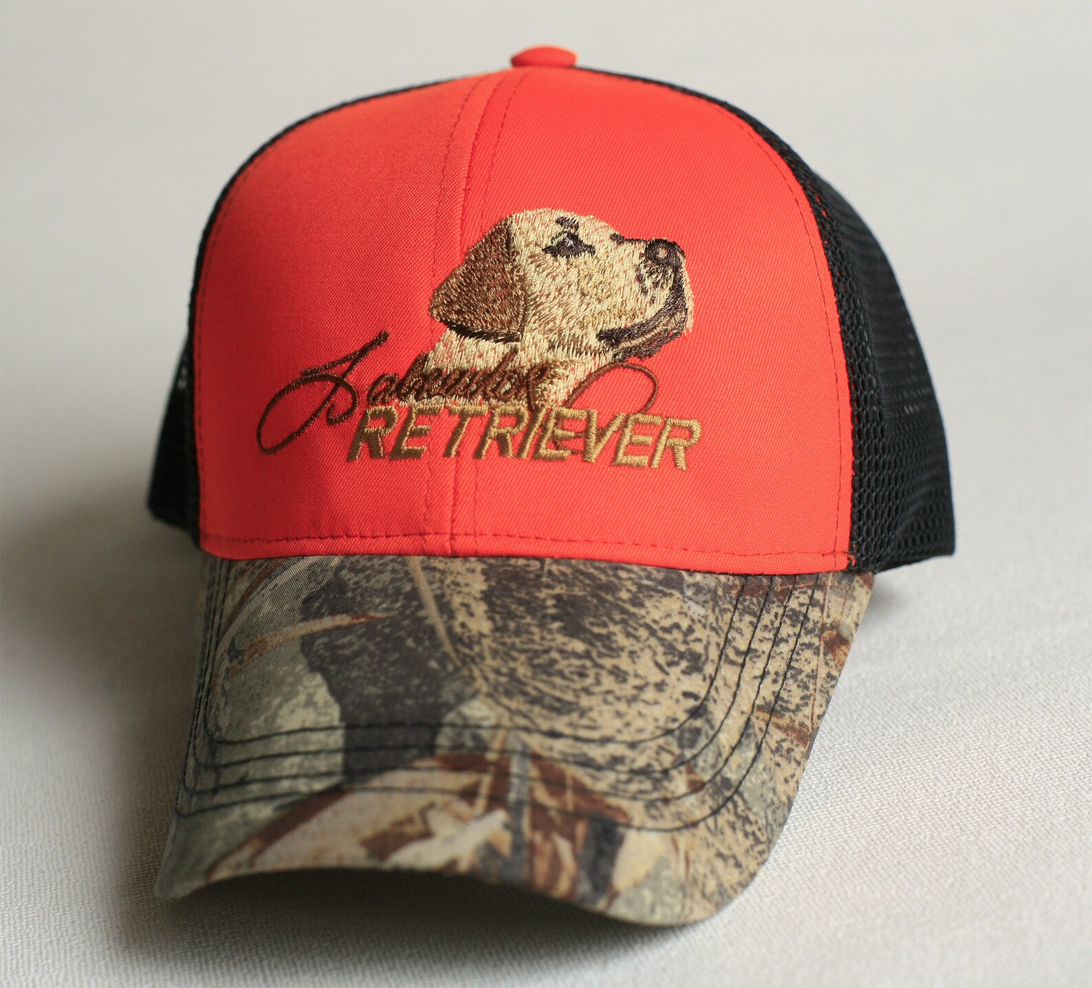 Labrador Retriever Hunting Hat Orange Labrador Labrador Hat Etsy
