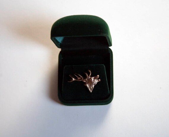 Deer Bronze Pin Noble Deer Pin Red Deer Pin Deer Brooch Deer Jewelry  Exclusive Gift Animal Jewerly Hunter Gifts Hat Pin Exclusive Gift -   Ireland