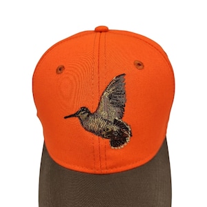 Hunting hat "Woodcock" orange-brown | Hunting cap | Woodcock | Hunting accessories | Hunting decor | Woodcock decor