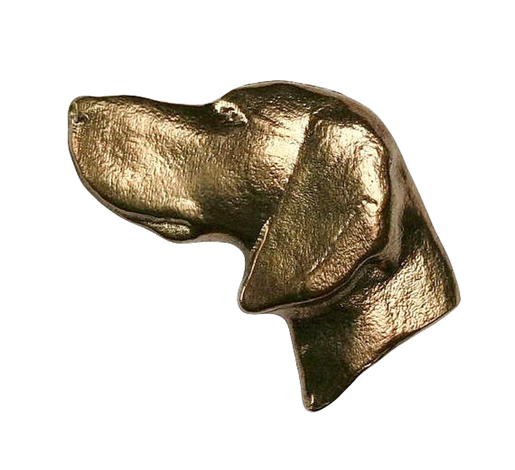 Bronze German Shorthaired Pointer Pin: Hunting Dog Breed Gift