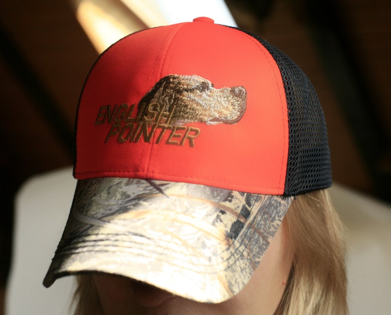 Hunting hat English Pointer english pointer gift camo hat Etsy