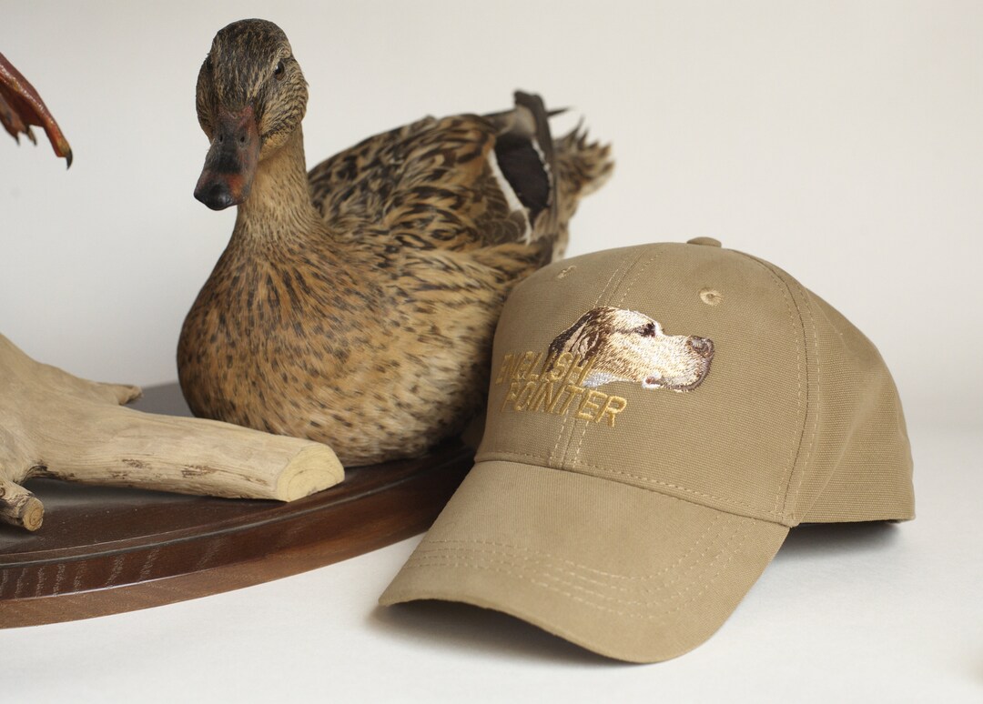 Hunting Hat English Pointer, English Pointer Gift, Camo Hat, Hunting