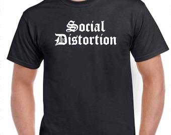 Social Distortion 1979 - 2019 T-shirt, Men's and Women's Sizes