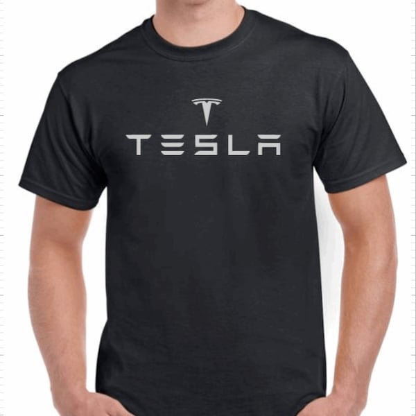 Tesla T-Shirt Unisex Spacex Motors Sizes S to 3XL  Tee 100% Cotton