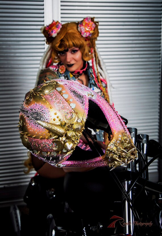 Sailor moon motorcycle helmet Clearance