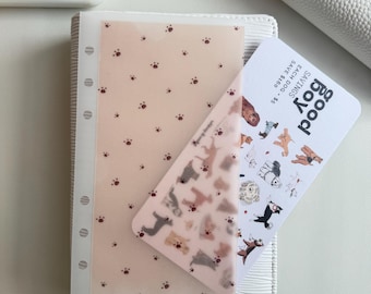 Desafío de ahorros Good Boy y sobre / Sobre de vitela mate A6