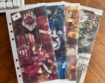 The HP Inspired House Series | A6 Cash Stuffing Envelope & Savings Challenges | Matte Vellum