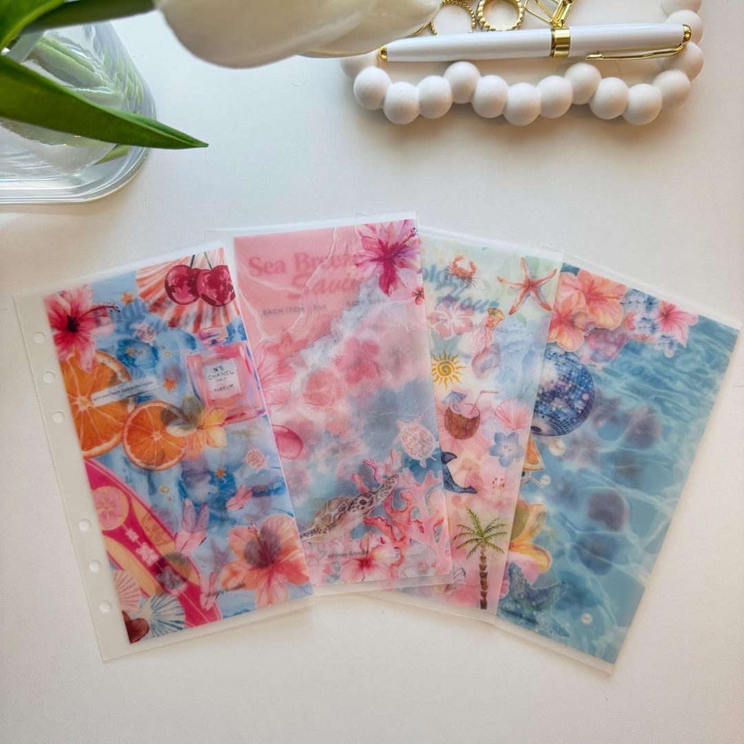 Endless Summer Savings | A6 Cash Stuffing Envelope & Savings Challenge ...