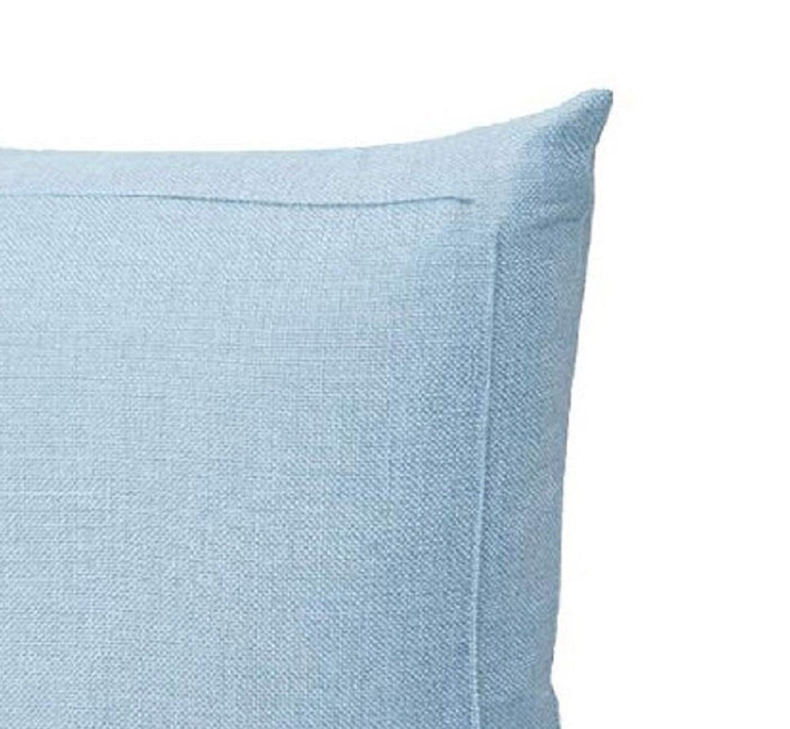 Light Blue Pillow / Baby Blue Throw Pillow Cover / Baby Blue Etsy