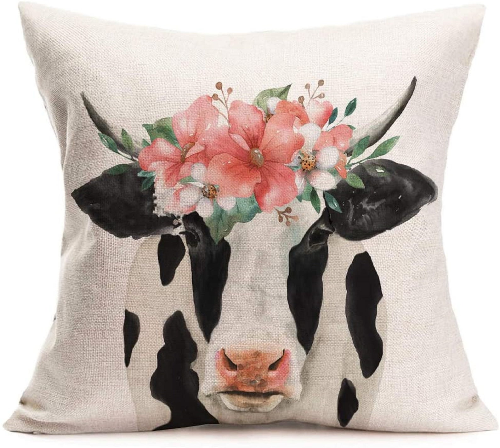 Cow pillow cover cow decor throw pillow Cow pillow case Etsy