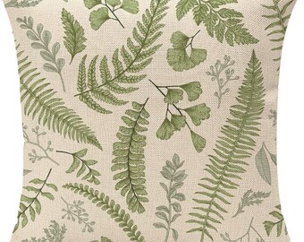 fern throw pillows