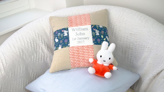Baby Shower Gift FAST DISPATCH Miffy Mint Cuddle Comforter CAN PERSONALISE