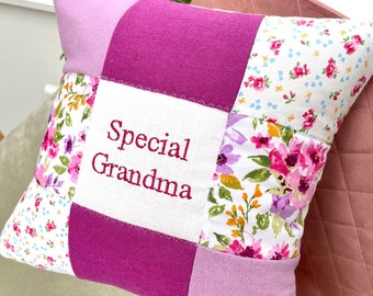 Special Grandma Cushion - Grandmother Cushion - Gift For Her - Floral Cushion - Women's Cushion - Mothers Day Gift - Mothers Gift - Nan Gift