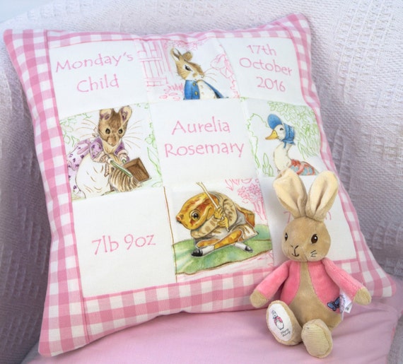 personalised beatrix potter baby gifts
