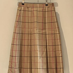 バーバリー　スカート Burberry バーバリー 巻きスカート ミニスカート グレー 38
