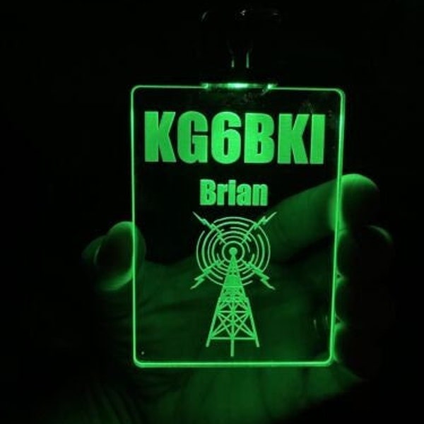 Led Sign Ham Radio Call Sign Etsy Canada
