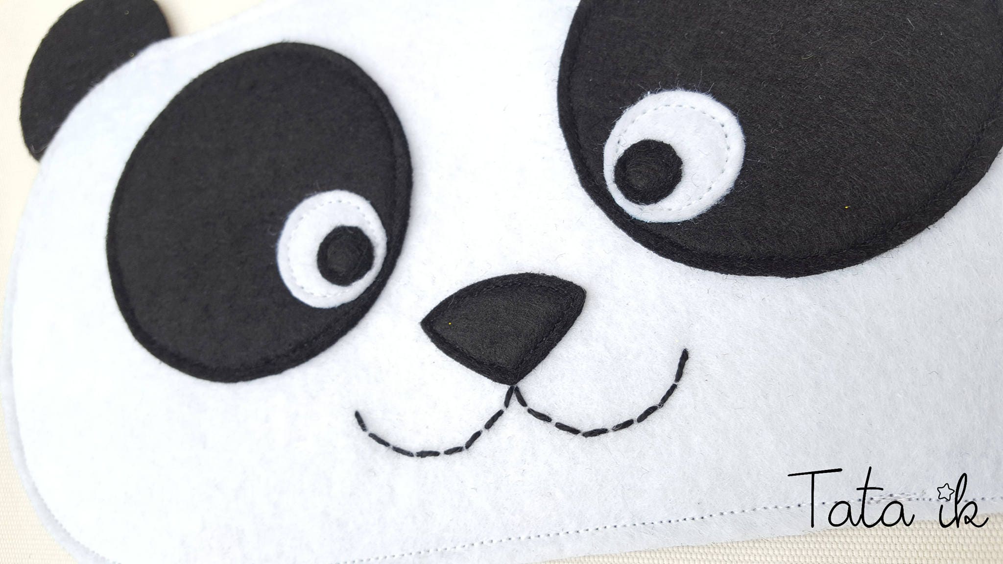 Trousse enfant, trousse panda, trousse école, trousse maternelle
