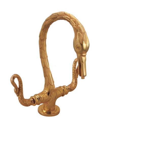 Hot Cold SWAN FAUCET Etsy Australia