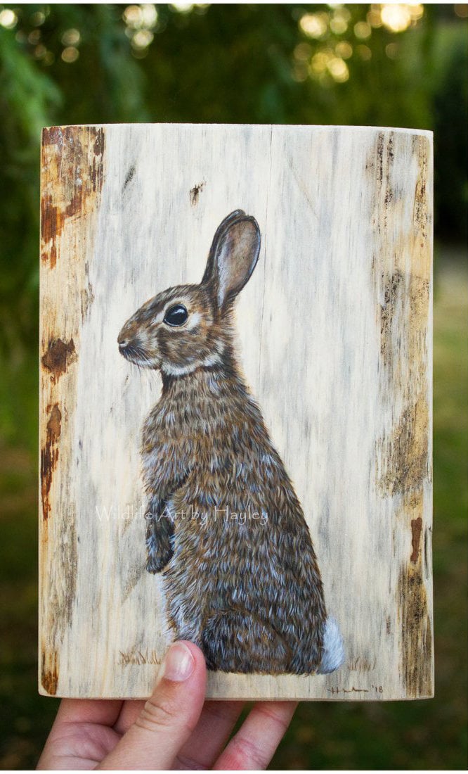 A5 Rabbit Rabbit Print, A5 Art Print. - Etsy