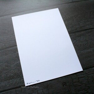 May include: A white card with the text "Wildlife Art By Hayley" and a handwritten signature with the date "4-14-20".