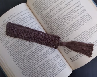 Crochet Bookmark, Gift for Book Lovers