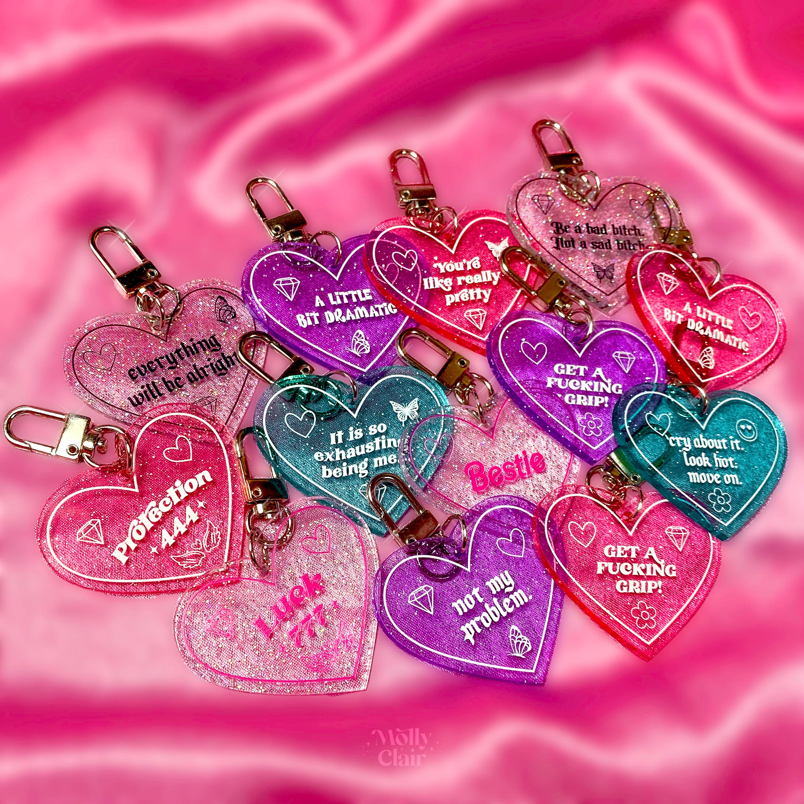 確認♡キーリング 777 Angel Number Keychain: Clear Acrylic Lucky Charm - Etsy