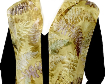 Hand painted scarf