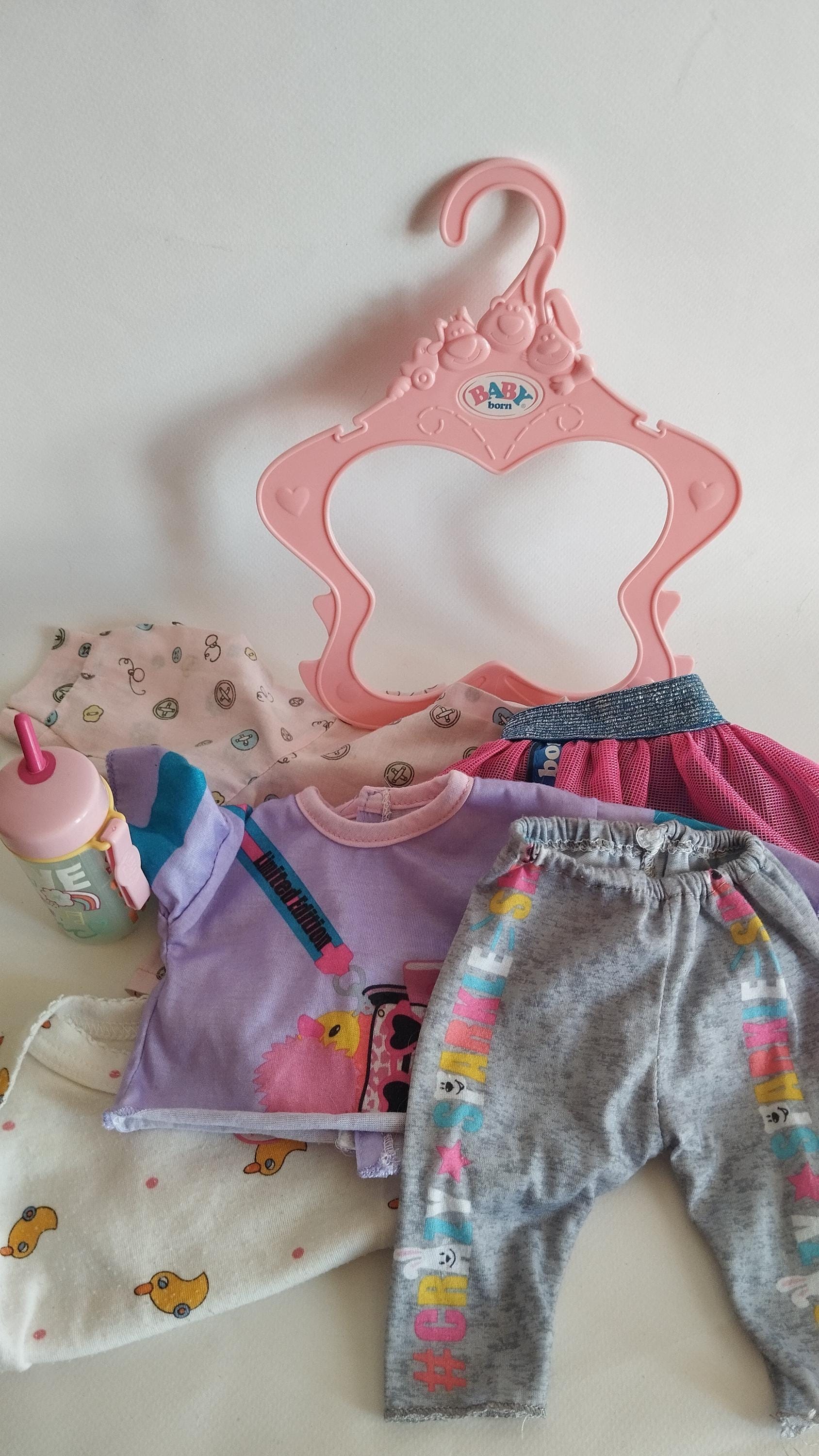 Ensemble Poupée Zapf Creation - Couleur Rose/bleu, Neuve Sous Boîte Originale, Jouet Enfant Fille