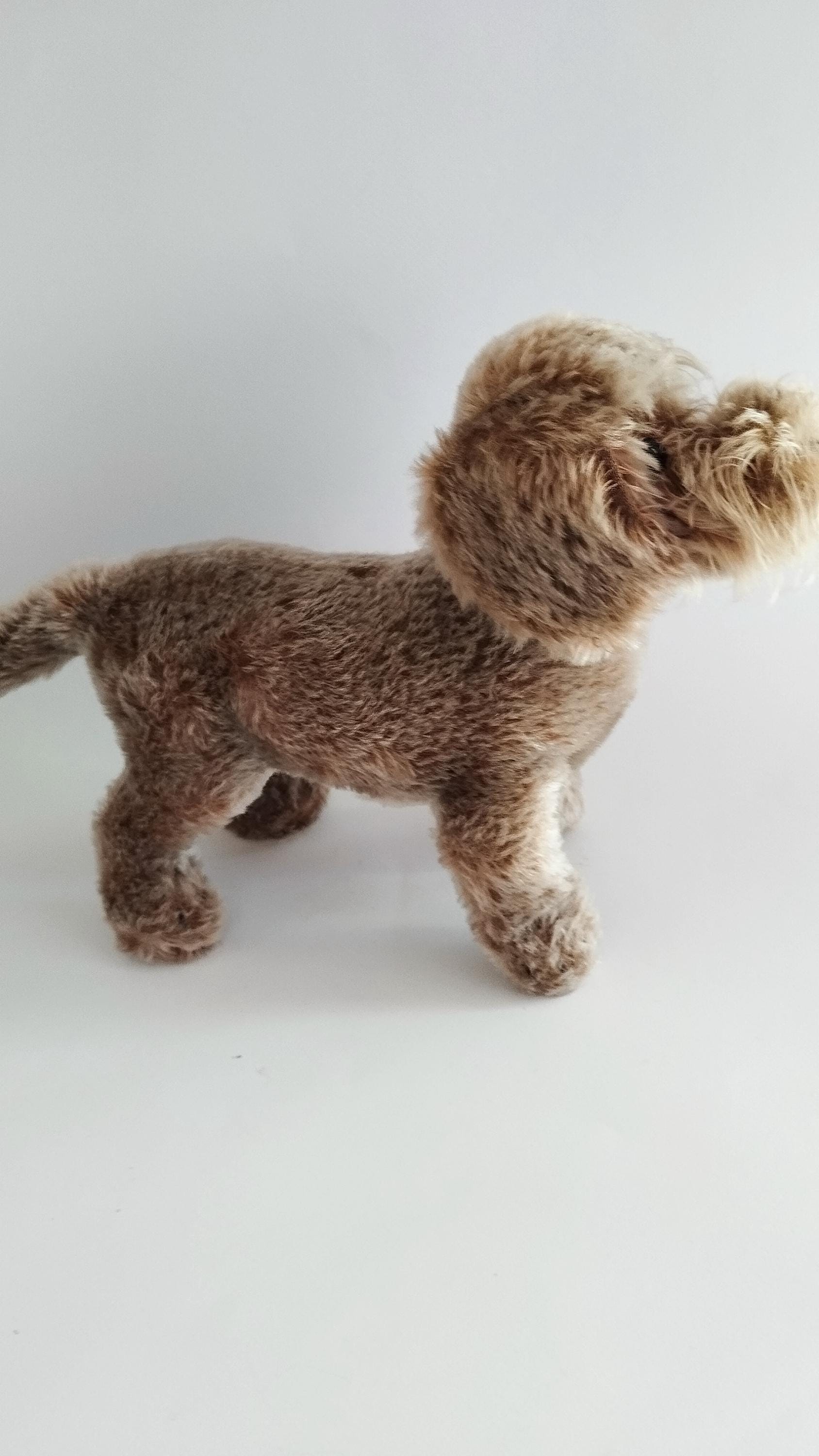 Steiff Chien Giant Jouet Peluche Ancien