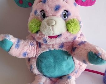 Vintage Polka Dottie Popple Plush Toy - 12" American Greetings (2001)