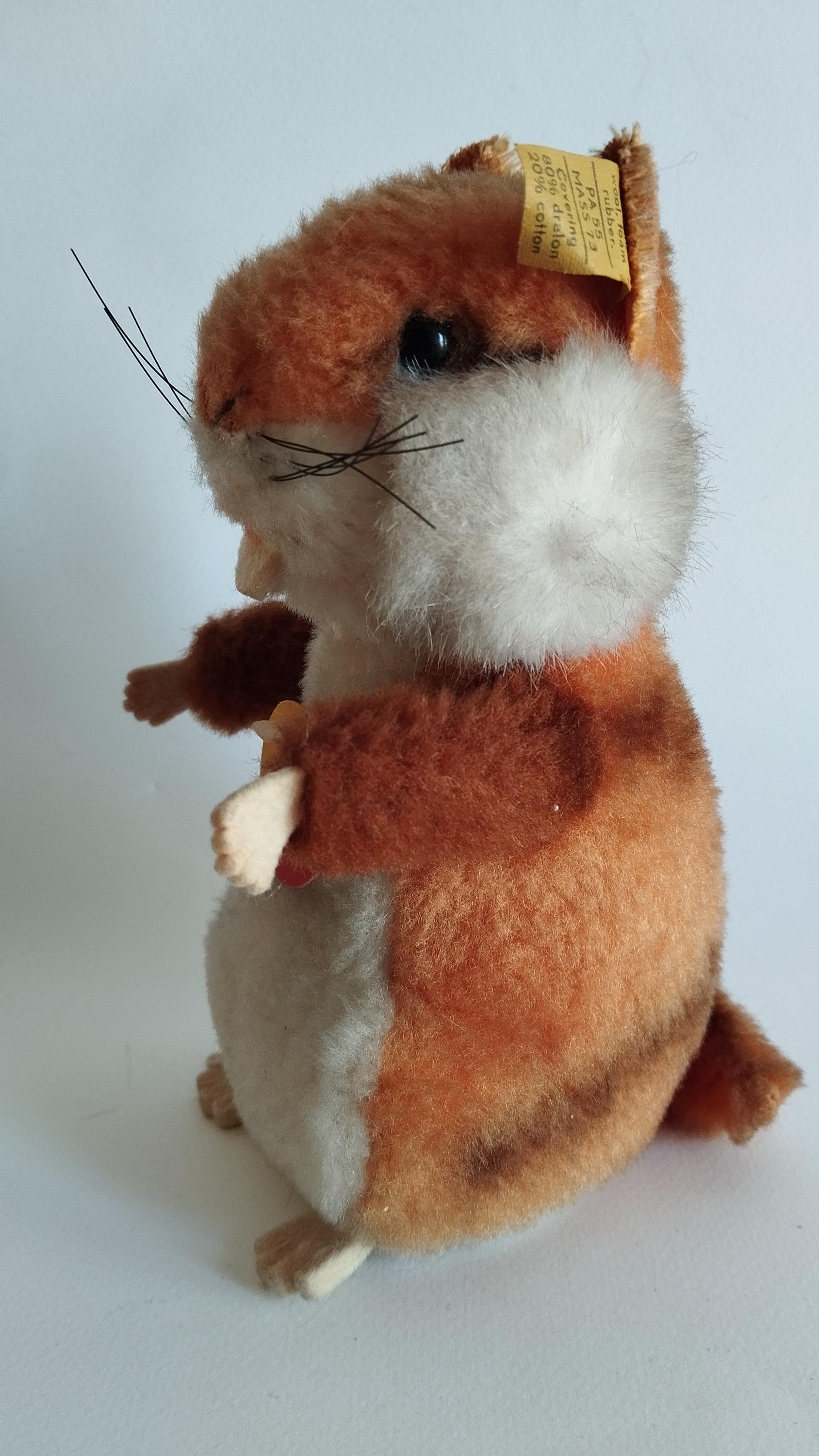 Steiff Vintage 70's Goldy Hamster 2155/17 All ID - Etsy