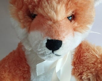 ヴィンテージ 70 年代 シュタイフ スタンディング フォックス ドラロン