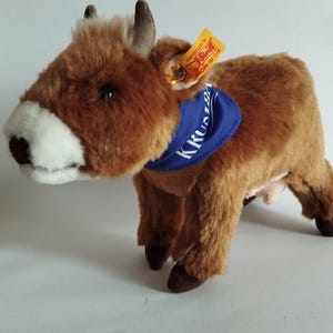 Vintage Steiff Kuh Cow Krumbacher  Special Edition Plush EAN 991493