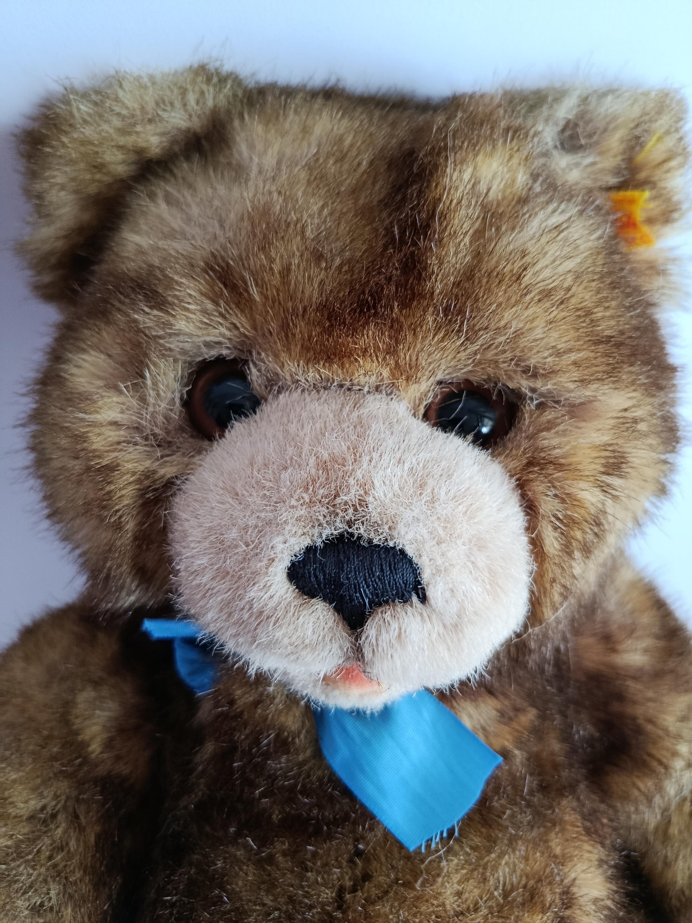 Steiff Knuffi Teddy Bear Woven Plush Jointed 14
