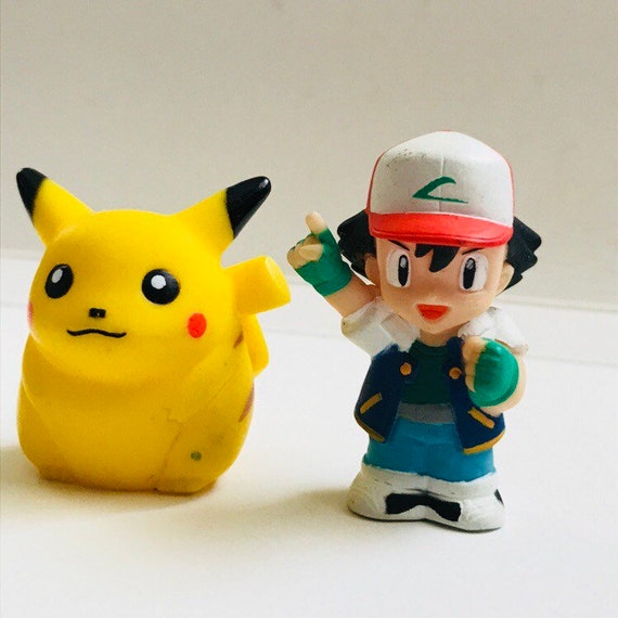 ash and pikachu figure