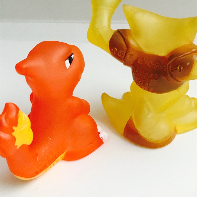 Clear Alakazam & Charmeleon Nintendo Pokemon Toy Figures Etsy