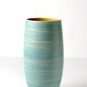 Hand-made tall vase for long-stemmed flowers Gifts for her
