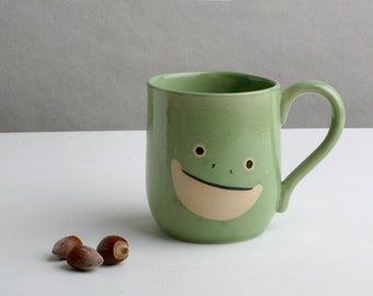 Handle mug frog gifts for children