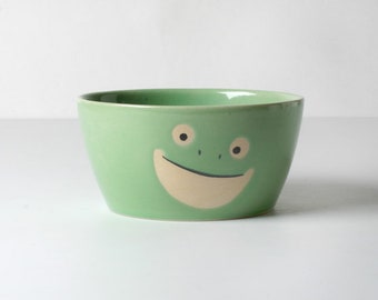 Children's bowl frog